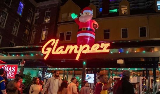 Christmas Bar Happy Hour
