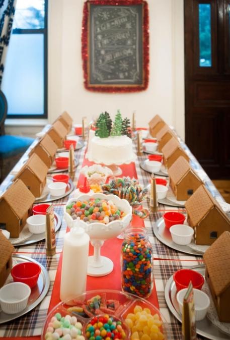 Gingerbread House Making Party