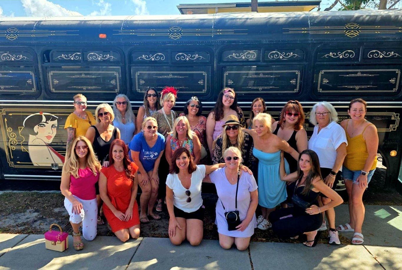 Vintage Bus Thrift Sip & Shop Bus Event